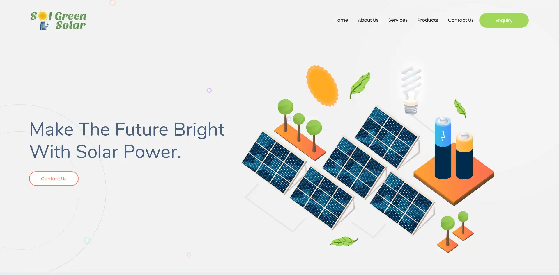 portfolio website Saroma Solutions